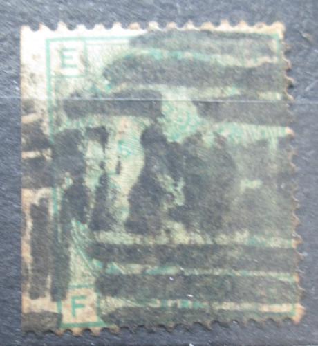 Poštová známka Ve¾ká Británia 1865 Krá¾ovna Viktória RARITA Mi# 27 Kat 120€