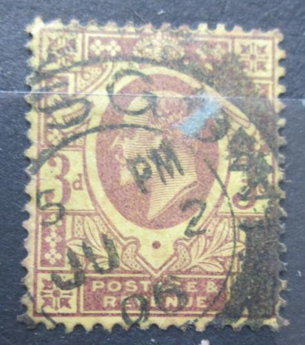 Poštová známka Ve¾ká Británia 1902 Krá¾ Edward VII. Mi# 108 A Kat 4€