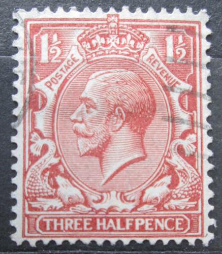 Poštová známka Ve¾ká Británia 1912 Krá¾ Juraj V. Mi# 129 X