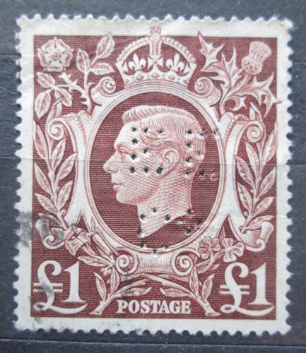 Poštová známka Ve¾ká Británia 1948 Krá¾ Juraj VI. Mi# 230 Kat 25€