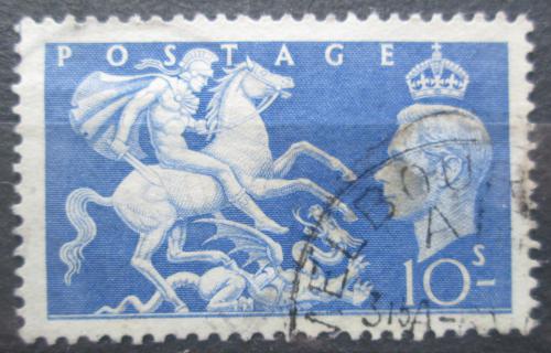 Poštová známka Ve¾ká Británia 1951 Krá¾ Juraj VI. a svatý Juraj Mi# 253 Kat 10€