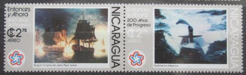 Poštové známky Nikaragua 1976 Nezávislost USA, 200. výroèie Mi# 1942-43