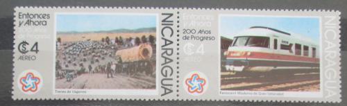 Poštové známky Nikaragua 1976 Nezávislost USA, 200. výroèie Mi# 1944-45