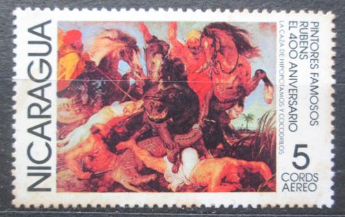 Poštová známka Nikaragua 1978 Umenie, Rubens Mi# 2014