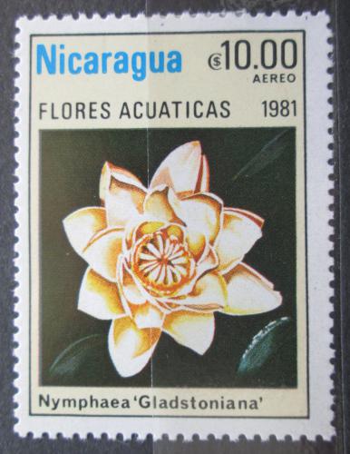 Poštová známka Nikaragua 1981 Leknín Mi# 2207