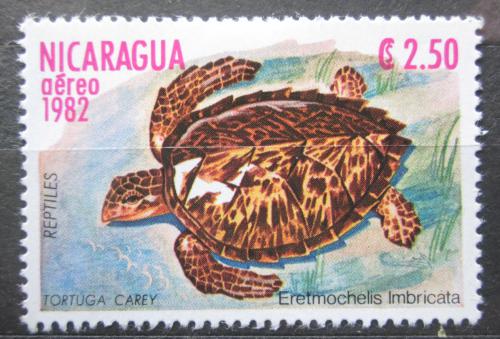 Poštová známka Nikaragua 1982 Kareta pravá Mi# 2338