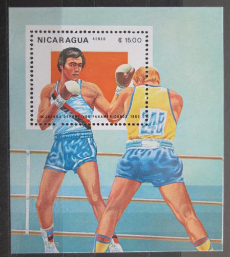 Poštová známka Nikaragua 1983 Box Mi# Block 150