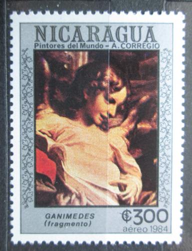 Poštová známka Nikaragua 1984 Umenie, Correggio Mi# 2508