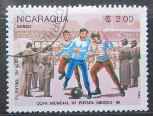 Poštová známka Nikaragua 1985 MS ve futbale Mi# 2557
