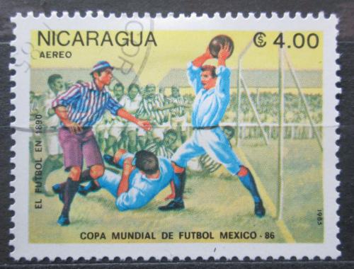 Poštová známka Nikaragua 1985 MS ve futbale Mi# 2558