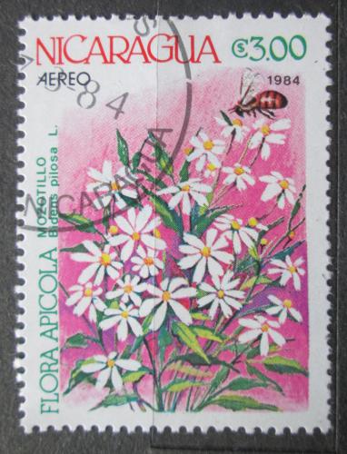 Poštová známka Nikaragua 1984 Dvouzubec chlupatý Mi# 2494