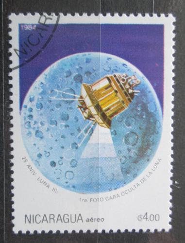 Poštová známka Nikaragua 1984 Prieskum vesmíru Mi# 2502