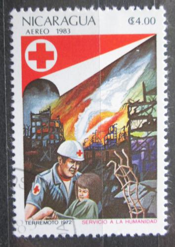 Poštová známka Nikaragua 1983 Èervený kríž Mi# 2396