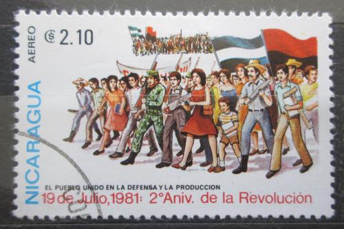 Poštová známka Nikaragua 1981 Revoluce Mi# 2192