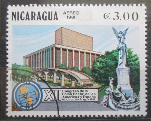 Poštová známka Nikaragua 1981 Budova Poštovní unie Mi# 2199