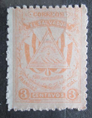 Poštová známka Salvador 1915 Služební Mi# 177