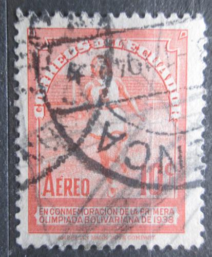 Poštová známka Ekvádor 1939 Bìžkynì Mi# 414