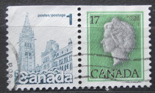 Potovn znmky Kanada 1979 Krlovna Albta II. a parlament Mi# N/N