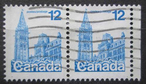 Poštové známky Kanada 1977 Parlament, Ottawa pár Mi# 657 A