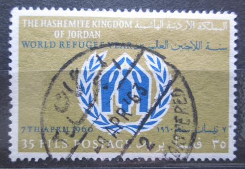Poštová známka Jordánsko 1960 Medzinárodný rok uprchlíkù Mi# 360