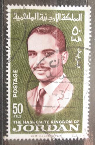 Poštová známka Jordánsko 1966 Krá¾ Hussein II. Mi# 585