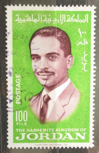 Poštová známka Jordánsko 1966 Krá¾ Hussein II. Mi# 586