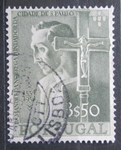 Poštová známka Portugalsko 1954 Manuel da Nobrega, misionáø Mi# 833 Kat 3.50€