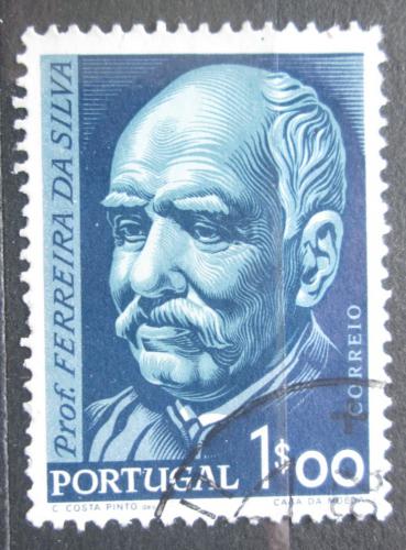 Poštová známka Portugalsko 1955 Ferreira da Silva, chemik Mi# 848