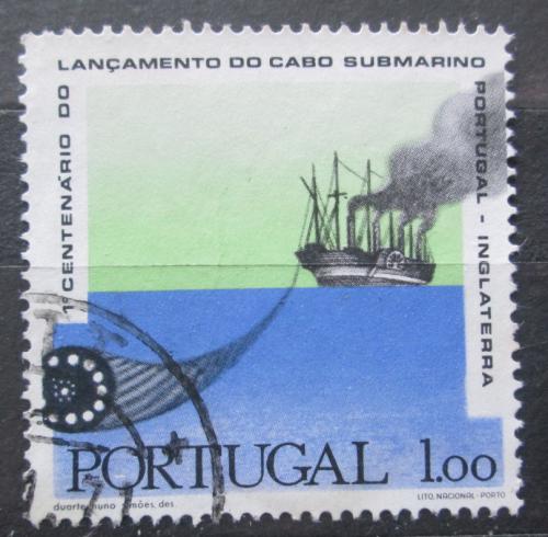 Poštová známka Portugalsko 1970 Plachetnice Mi# 1113