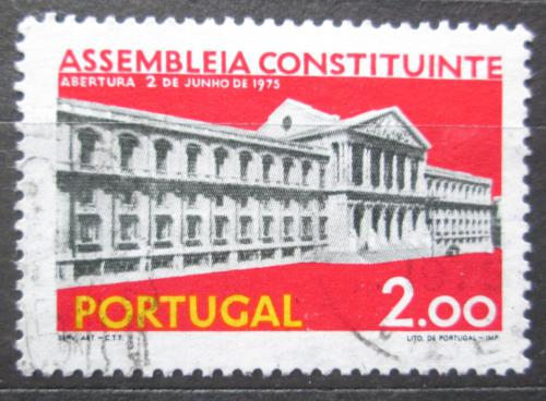 Poštová známka Portugalsko 1975 Budova Národního shromáždìní Mi# 1283