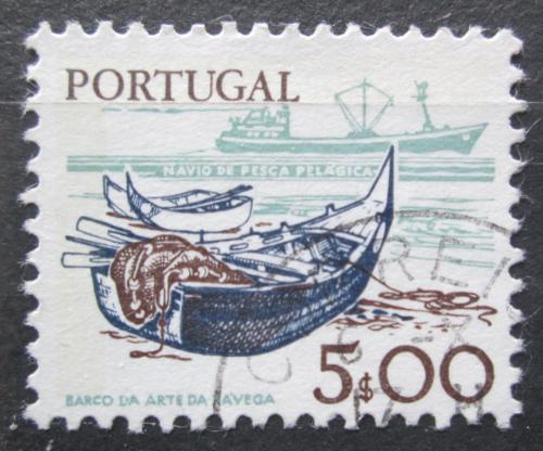 Poštová známka Portugalsko 1978 Rybáøský èlun Mi# 1389