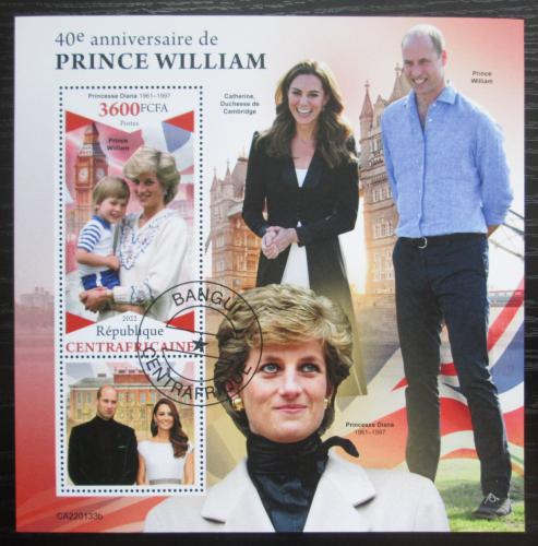 Poštová známka SAR 2022 Princ William Mi# N/N