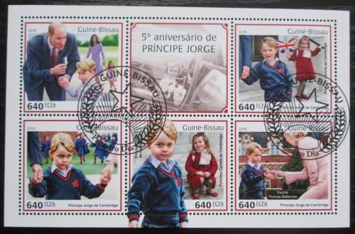 Poštové známky Guinea-Bissau 2018 Princ George Mi# 9912-16 Kat 12€