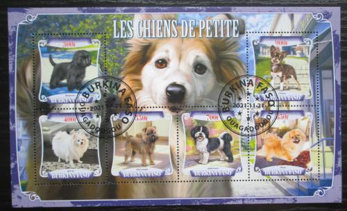 Poštové známky Burkina Faso 2021 Malí psi Mi# Mi# N/N