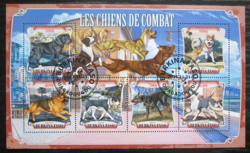 Poštové známky Burkina Faso 2021 Velcí psi Mi# Mi# N/N