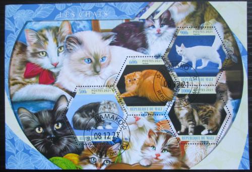 Poštové známky Mali 2021 Maèky Mi# Mi# N/N