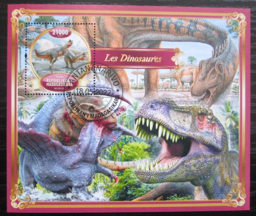 Poštová známka Madagaskar 2022 Dinosaury Mi# Mi# N/N