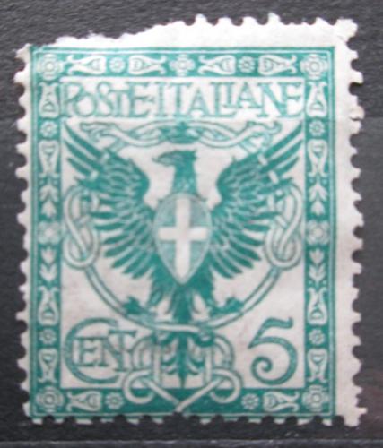 Potov znmka Taliansko 1901 ttny znak pokozen Mi# 76 Kat 60