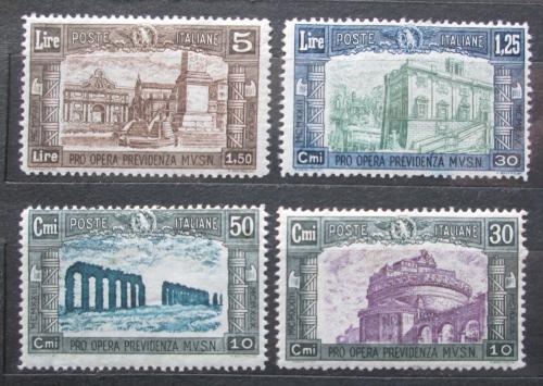 Poštové známky Taliansko 1930 Národní milice TOP SET Mi# 333-36 Kat 55€
