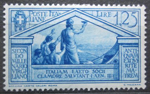 Potov znmka Taliansko 1930 Umenie, Publius Vergilius Maro Mi# 351 - zvi obrzok