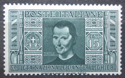 Poštová známka Taliansko 1932 Nicolo Machiavelli Mi# 374