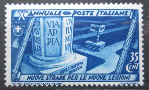 Poštová známka Taliansko 1932 Pochod na Øím, 10. výroèie Mi# 421 Kat 10€