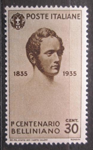 Poštová známka Taliansko 1935 Vincenzo Bellini, skladatel Mi# 533