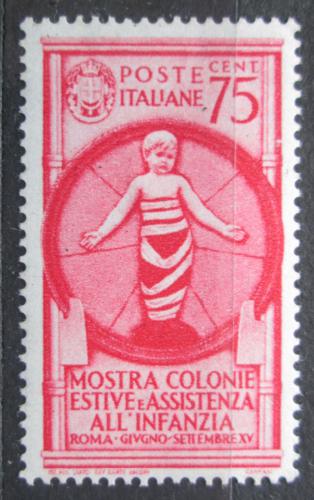 Poštová známka Taliansko 1937 Dìti a prázdniny Mi# 565 Kat 12€