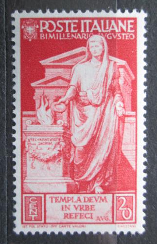 Poštová známka Taliansko 1937 Cisár Augustus, 2000. výroèie Mi# 578