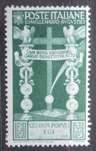 Poštová známka Taliansko 1937 Cisár Augustus, 2000. výroèie Mi# 579