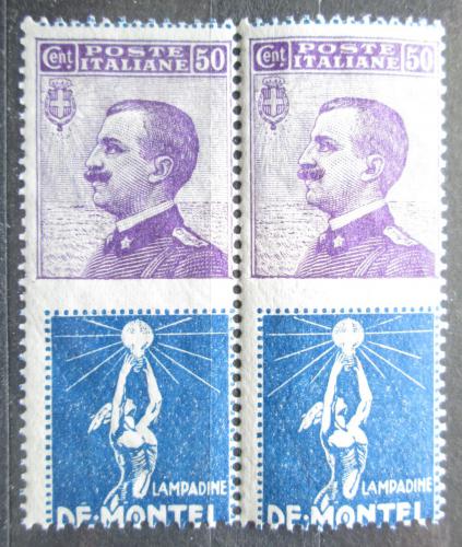 Poštové známky Taliansko 1924 Krá¾ Viktor Emanuel III., reklamní Mi# N/N