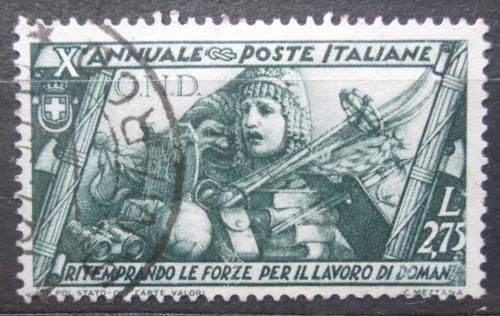 Poštová známka Taliansko 1932 Pochod na Øím, 10. výroèie Mi# 429 Kat 32€