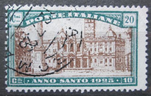 Poštová známka Taliansko 1924 Bazilika Panny Marie Snìžné Mi# 206 Kat 8€