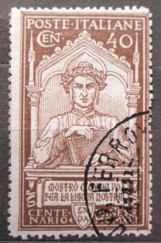 Poštová známka Taliansko 1921 Dante Alighieri, básník Mi# 143 Kat 17€